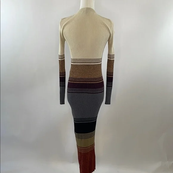 STAUD Sahara Stripe Shoko Sweater Dress XS - Picture 10 of 11